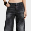 Czarne jeansy D2 Twisted