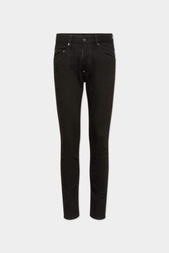 Czarne Jeansy Skater