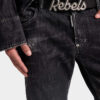 Czarne jeansy typu Skater Jean Czarne jeansy typu Skater Jean