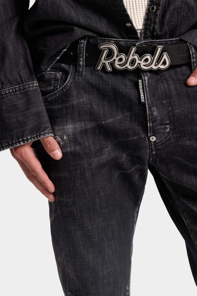 Czarne jeansy typu Skater Jean Czarne jeansy typu Skater Jean