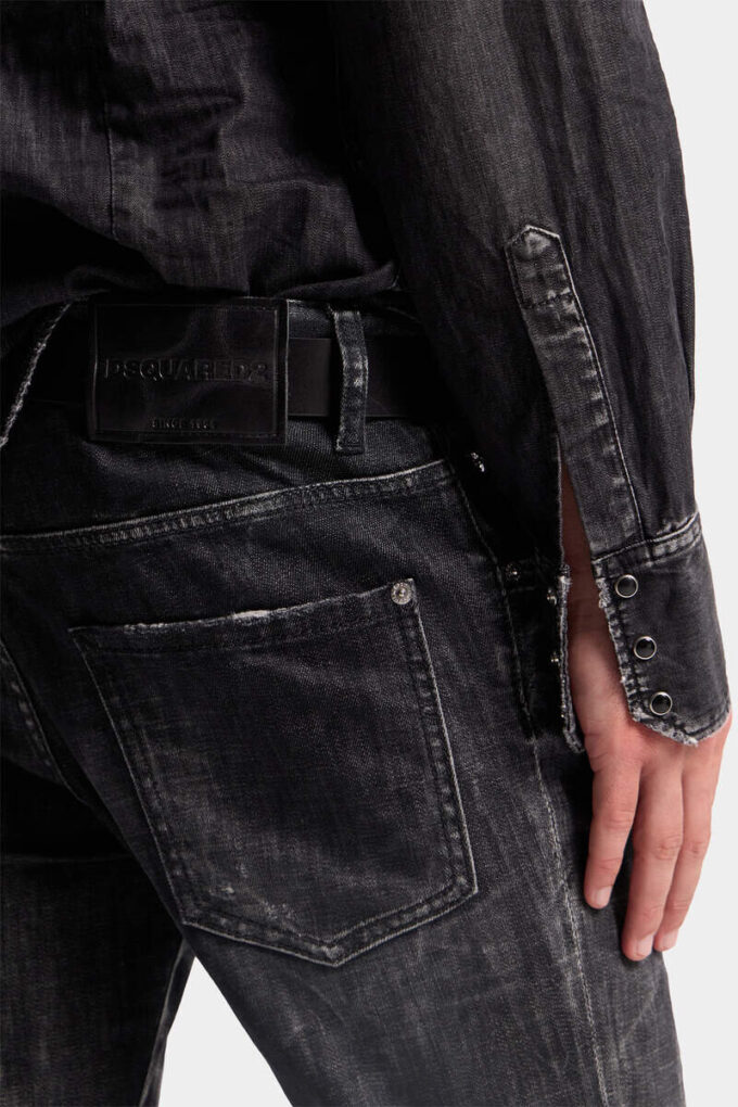 Czarne jeansy typu Skater Jean Czarne jeansy typu Skater Jean