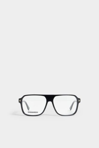 Czarne okulary optyczne Hype
