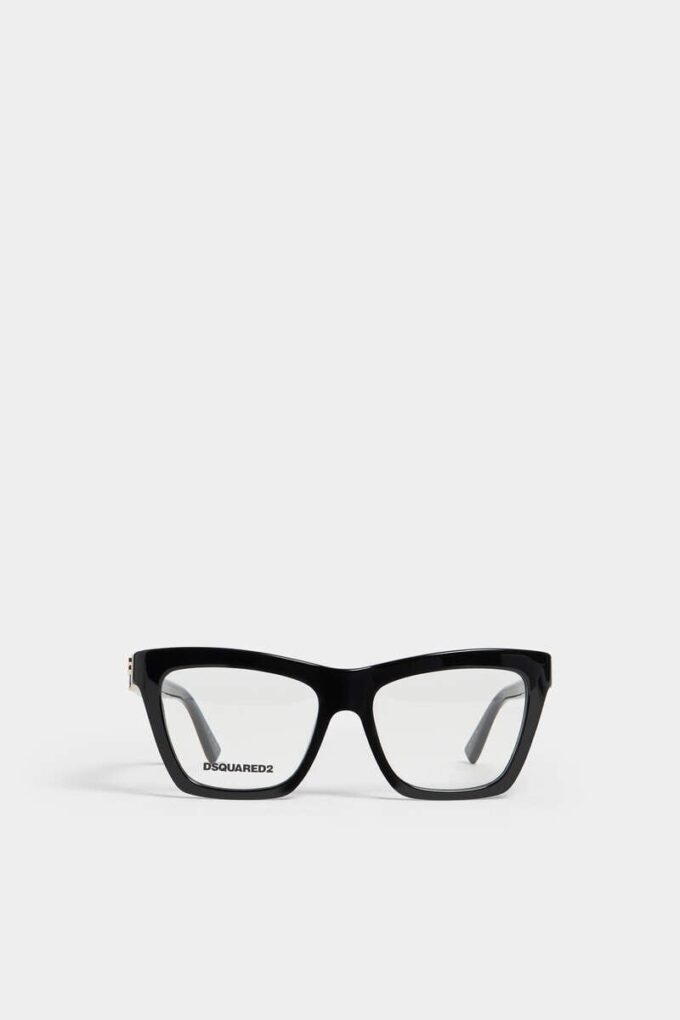 Czarne okulary optyczne Hype