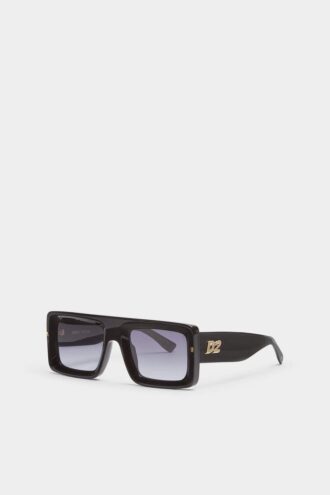 Czarne okulary przeciwsłoneczne Hype