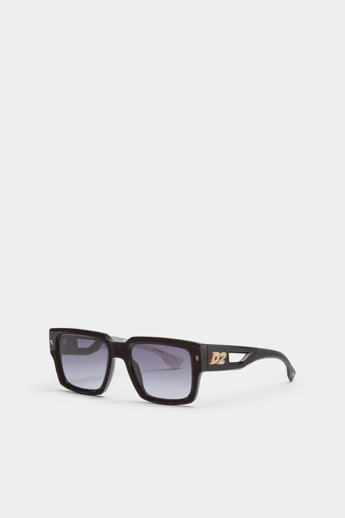 Czarne okulary przeciwsłoneczne Hype