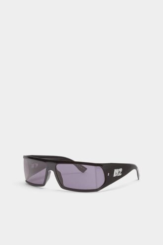 Czarne okulary przeciwsłoneczne Hype