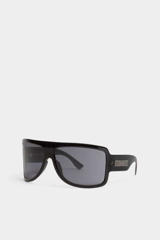 Czarne okulary przeciwsłoneczne Hype Czarne okulary przeciwsłoneczne Hype