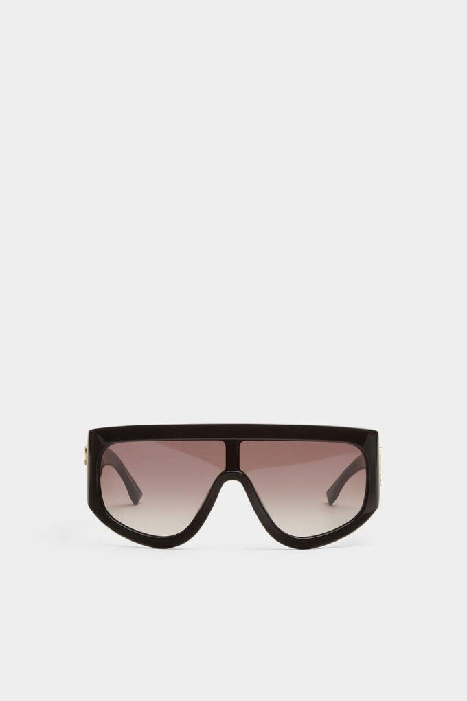 Czarne okulary przeciwsłoneczne Hype Czarne okulary przeciwsłoneczne Hype