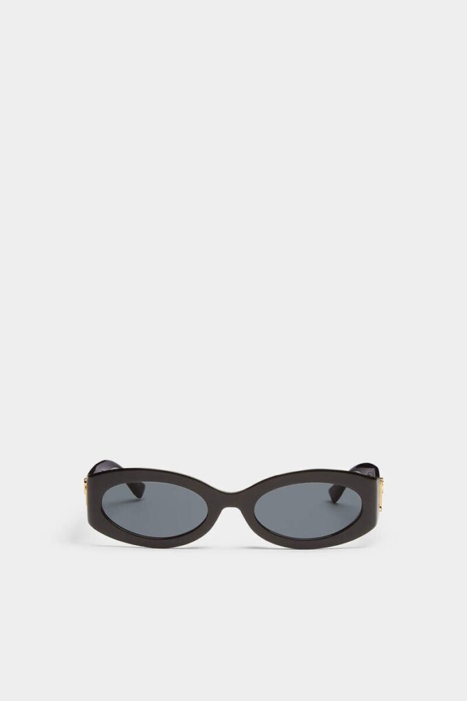 Czarne okulary przeciwsłoneczne Hype Czarne okulary przeciwsłoneczne Hype