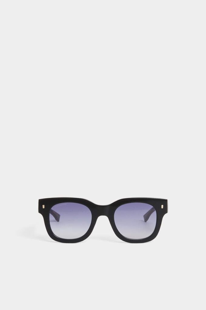 Czarne okulary przeciwsłoneczne Hype