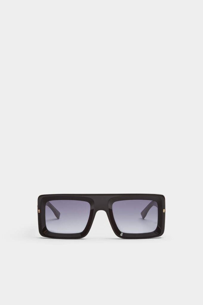 Czarne okulary przeciwsłoneczne Hype