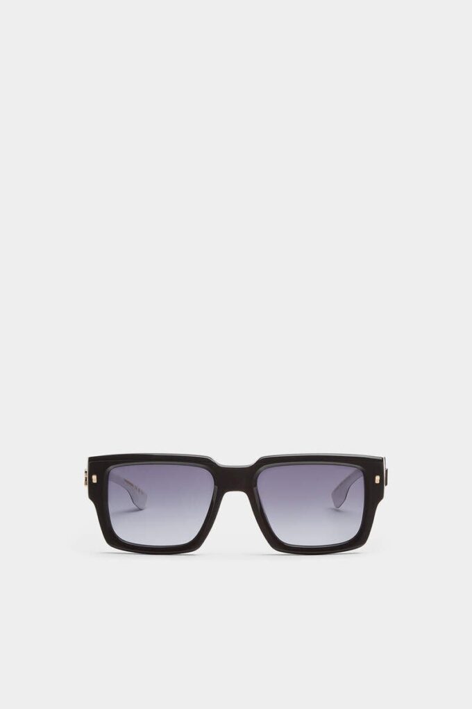 Czarne okulary przeciwsłoneczne Hype
