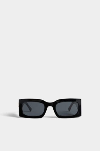 Czarne okulary przeciwsłoneczne Hype