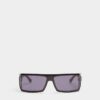 Czarne okulary przeciwsłoneczne Hype Czarne okulary przeciwsłoneczne Hype