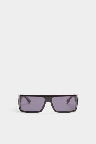 Czarne okulary przeciwsłoneczne Hype