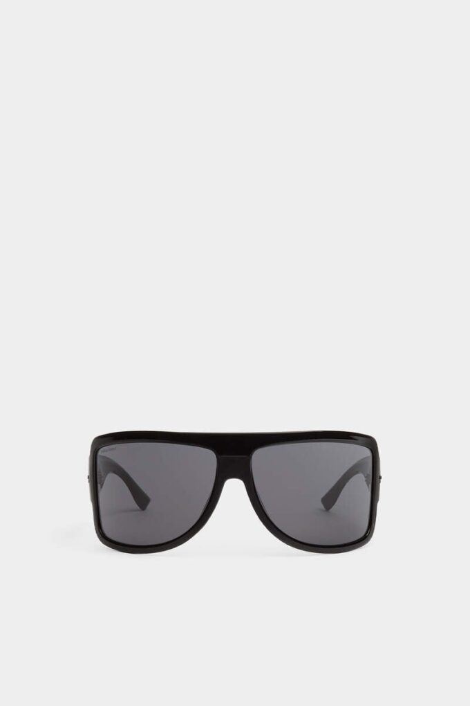 Czarne okulary przeciwsłoneczne Hype Czarne okulary przeciwsłoneczne Hype