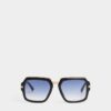 Czarne okulary przeciwsłoneczne Hype Czarne okulary przeciwsłoneczne Hype