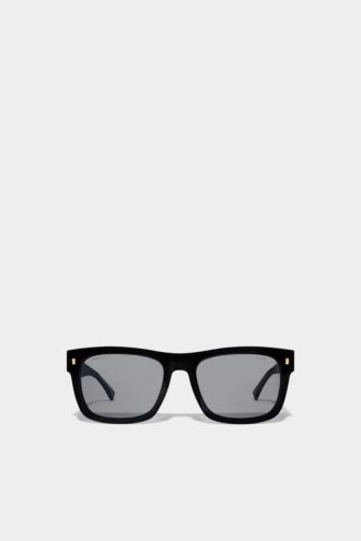 Czarne okulary przeciwsłoneczne Hype
