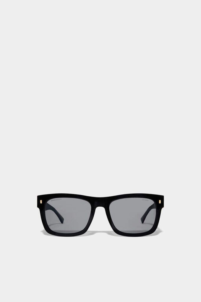 Czarne okulary przeciwsłoneczne Hype Czarne okulary przeciwsłoneczne Hype