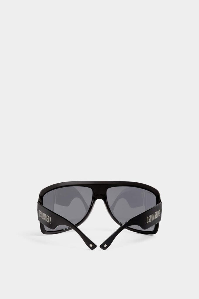 Czarne okulary przeciwsłoneczne Hype Czarne okulary przeciwsłoneczne Hype