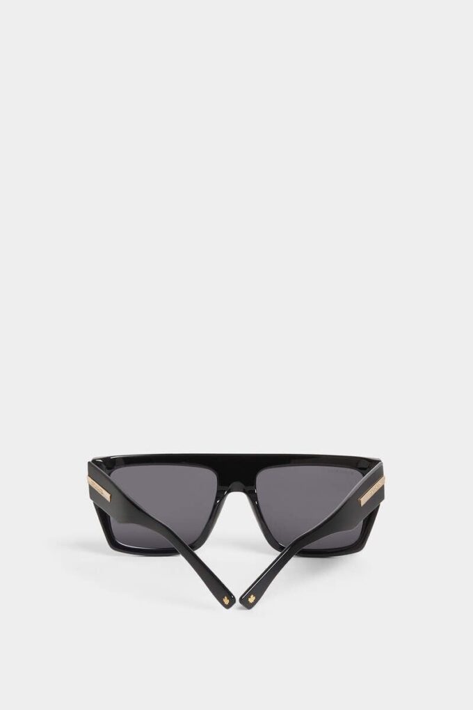 Czarne okulary przeciwsłoneczne Hype Czarne okulary przeciwsłoneczne Hype