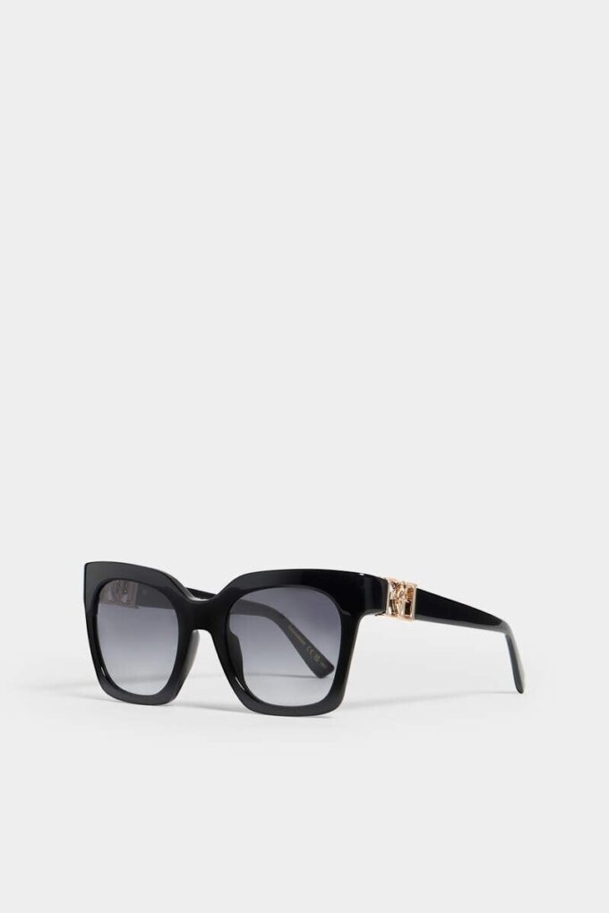 Czarne okulary przeciwsłoneczne Hype Dark Grey Czarne okulary przeciwsłoneczne Hype Dark Grey