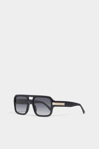 Czarne okulary przeciwsłoneczne Hype Dark Grey