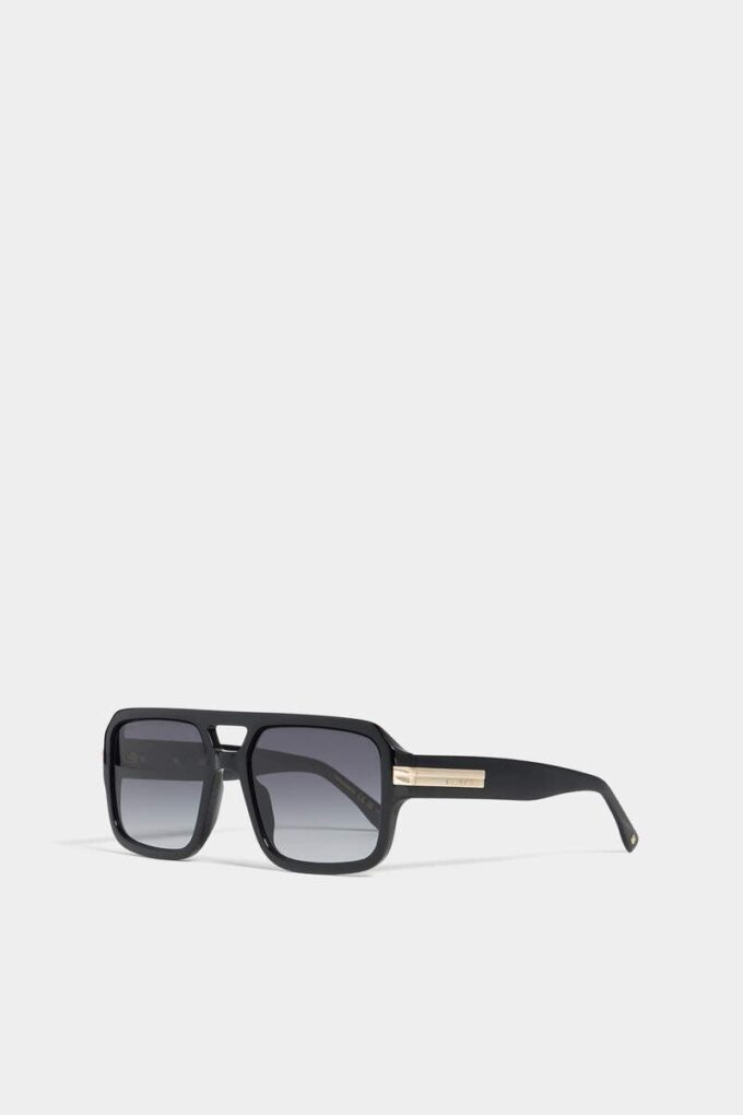 Czarne okulary przeciwsłoneczne Hype Dark Grey Czarne okulary przeciwsłoneczne Hype Dark Grey