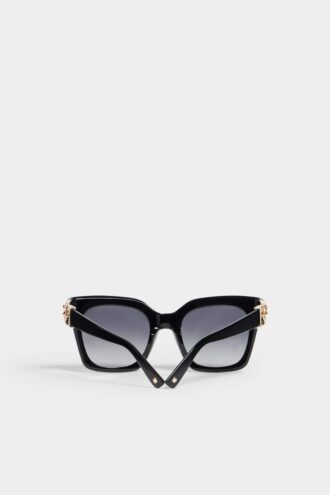 Czarne okulary przeciwsłoneczne Hype Dark Grey