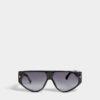 Czarne okulary przeciwsłoneczne Hype Dark Grey Czarne okulary przeciwsłoneczne Hype Dark Grey