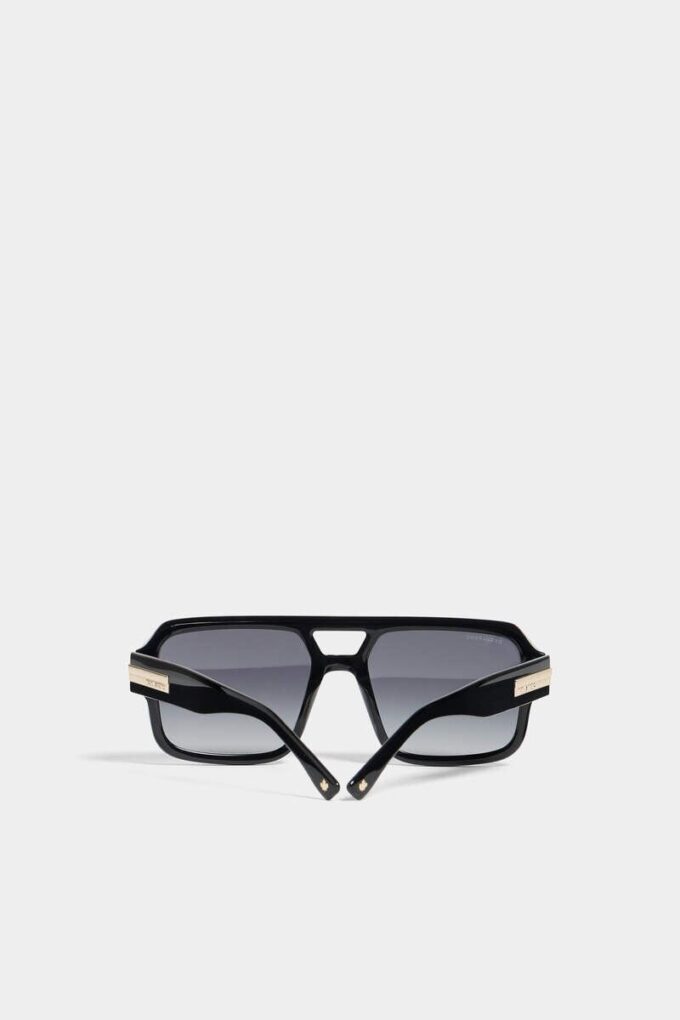 Czarne okulary przeciwsłoneczne Hype Dark Grey Czarne okulary przeciwsłoneczne Hype Dark Grey