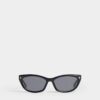 Czarne okulary przeciwsłoneczne Hype Grey