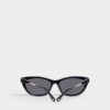 Czarne okulary przeciwsłoneczne Hype Grey