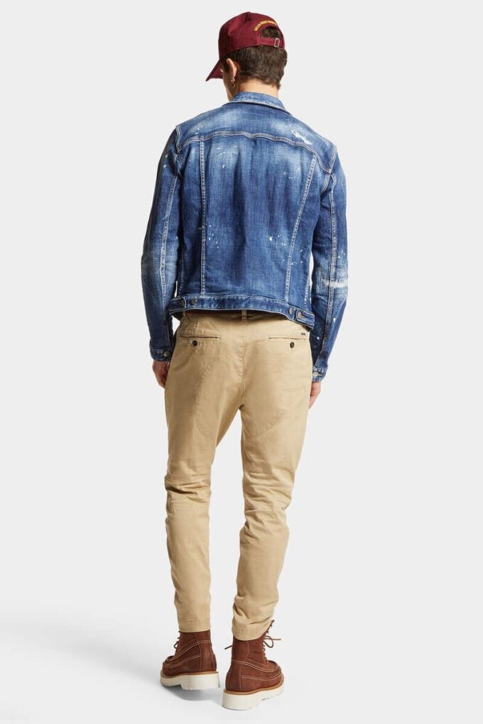 D2 Seksowne spodnie chino