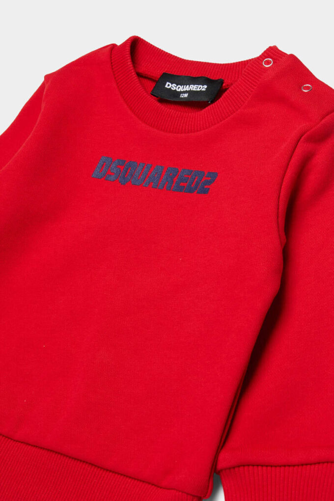 D2Kids Bluza z okrągłym dekoltem dla noworodków