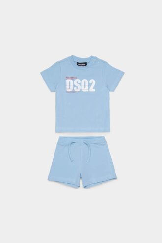 D2Kids Dres z logo dla noworodków