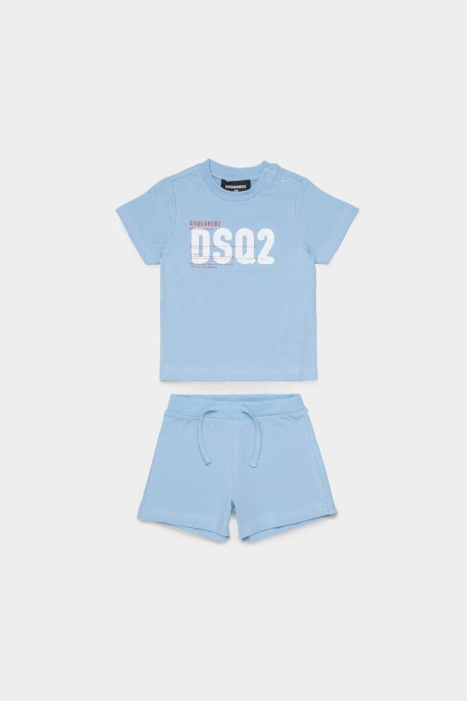 D2Kids Dres z logo dla noworodków
