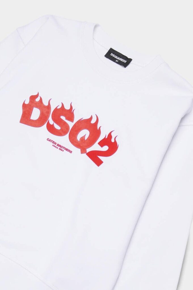 D2Kids Junior Dsq2 z okrągłym dekoltem D2Kids Junior Dsq2 z okrągłym dekoltem