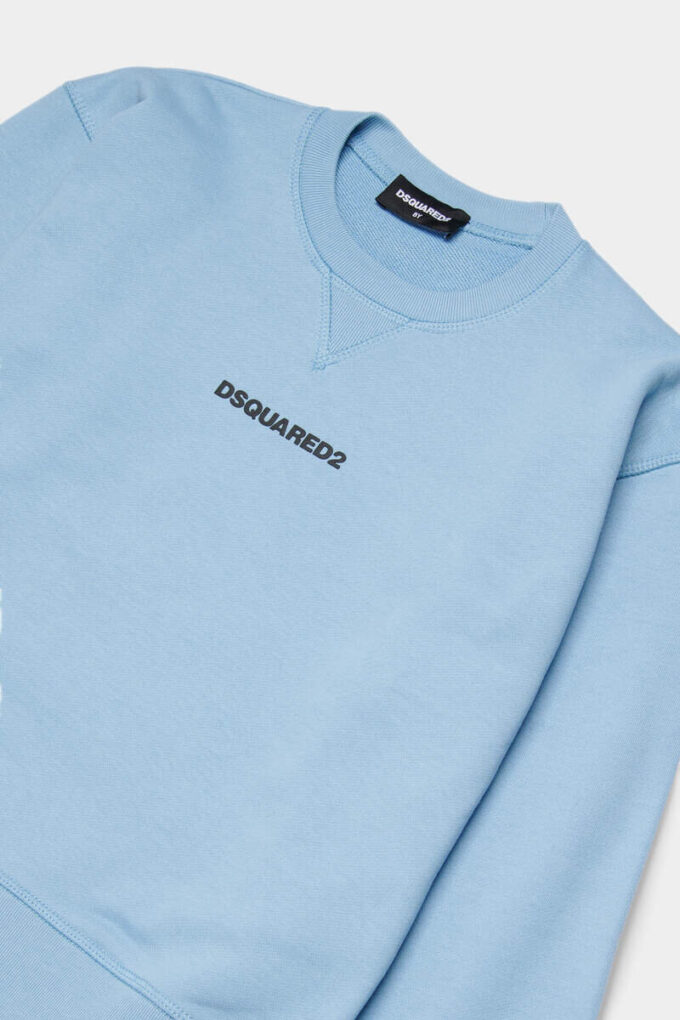 D2Kids Junior Dsquared2 Logo z okrągłym dekoltem D2Kids Junior Dsquared2 Logo z okrągłym dekoltem