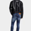 Dżinsy Tidy Biker w średnio czerwone plamki
