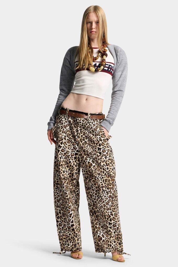 Dsquared2 Dzianinowa koszulka Dsquared2 Dzianinowa koszulka