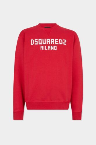 Dsquared2 Milano Cool Fit z okrągłym dekoltem Dsquared2 Milano Cool Fit z okrągłym dekoltem