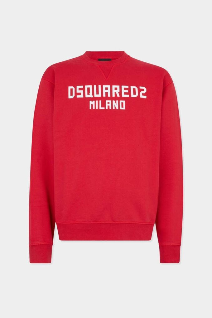 Dsquared2 Milano Cool Fit z okrągłym dekoltem Dsquared2 Milano Cool Fit z okrągłym dekoltem