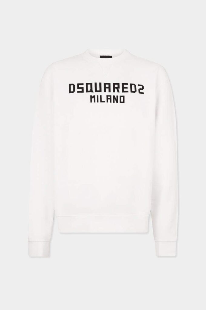 Dsquared2 Milano Cool Fit z okrągłym dekoltem Dsquared2 Milano Cool Fit z okrągłym dekoltem