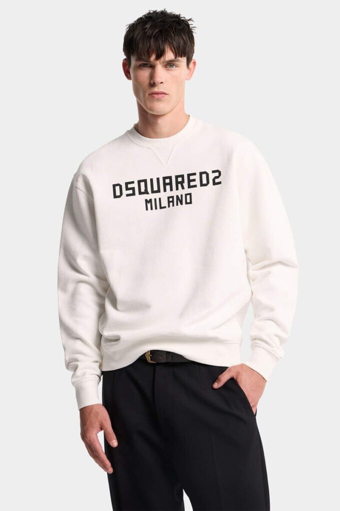 Dsquared2 Milano Cool Fit z okrągłym dekoltem Dsquared2 Milano Cool Fit z okrągłym dekoltem