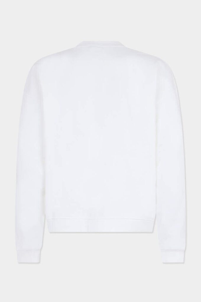 Dsquared2 T-shirt z okrągłym dekoltem o luźnym kroju