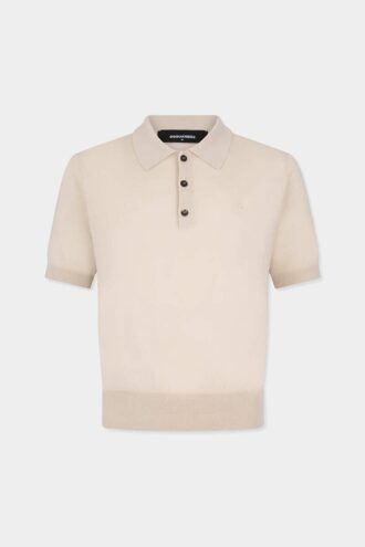 Dzianinowa koszulka polo