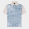 Dzianinowa koszulka polo z monogramem