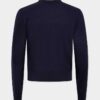 Dzianinowy sweter z okrągłym dekoltem Dzianinowy sweter z okrągłym dekoltem