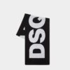 Dzianinowy szalik z logo Dsquared2